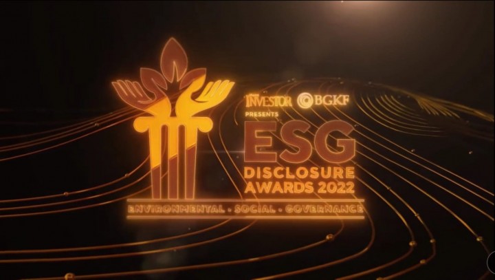 bank bjb Kantongi Penghargaan pada ESG Disclosure Awards 2022