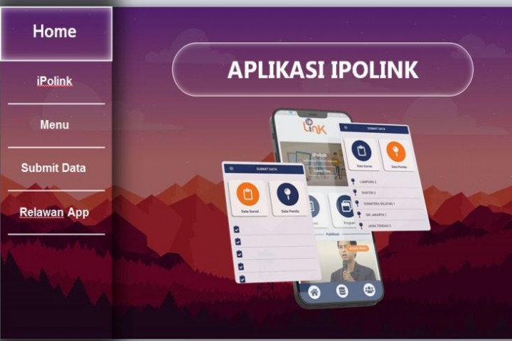 Aplikasi pemenang pemilu diluncurkan IPO bernama IPOLink /IST