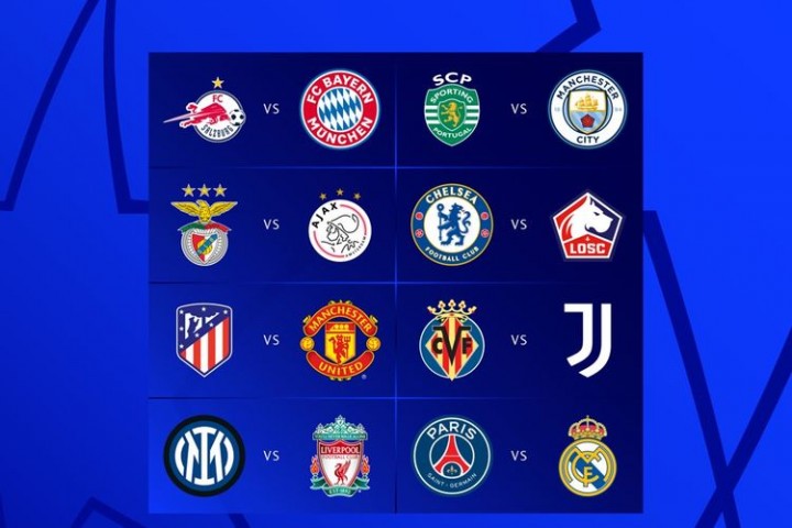Ilustrasi 16 Besar Tim yang Lolos UEFA 2022 (Foto: Twitter)
