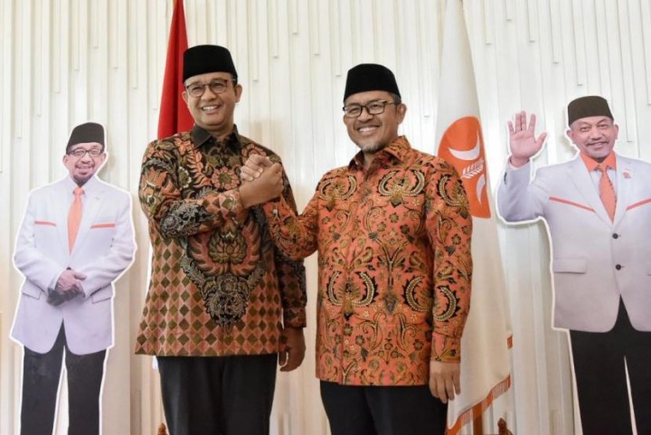 Potret Mantan Gubernur DKI Jakarta Anies Baswedan dan Ketua Umum Fraksi PKS di DPR-RI  (Dok. Kaltim Today)