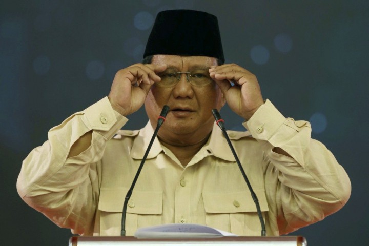 Menteri Pertahanan RI Prabowo Subianto. Sumber: SCMP