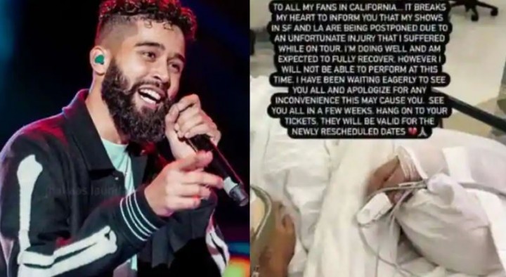 AP Dhillon is seriously injured while touring the United States and rushed to hospital