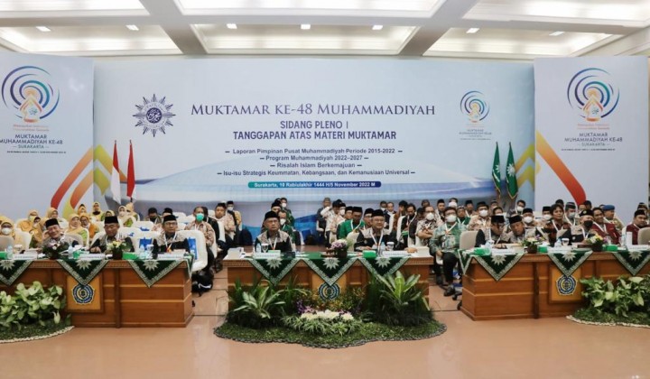 MU Resmi Selenggarakan Sidang Pleno I Muktamar ke-48 di Surakarta. (Islam Today/Foto)
