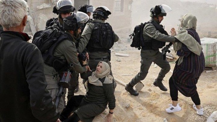 Tentara Israel Ancam Guru dan Anak Sekolah di Palestina. (Tribunnews/Foto)
