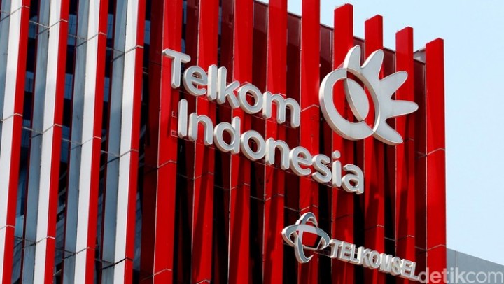 Penampakan Gedung Telkom Indonesia. (Detik.com/Foto)