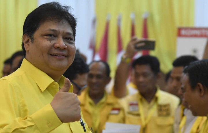 Ketum Golkar Airlangga Hartarto. Sumber: Berita Satu