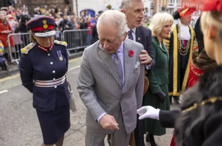 Raja Charles III dan Camilla dilempar telur oleh pengunjuk rasa saat kunjungan kerajaan /AFP
