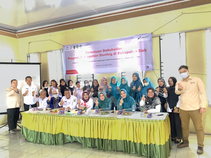 Pertemuan bahas pencegahan stunting di Kabupaten Siak
