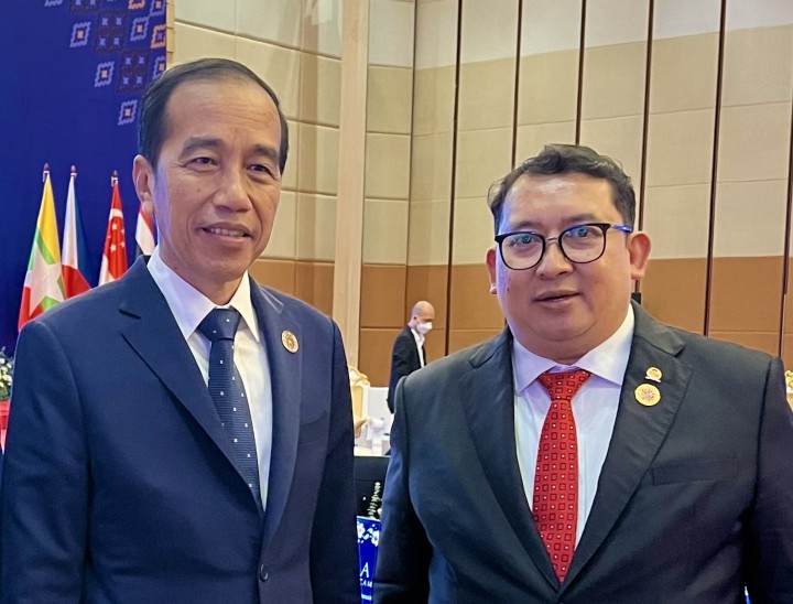 This is how Fadli Zon met Jokowi in Cambodia