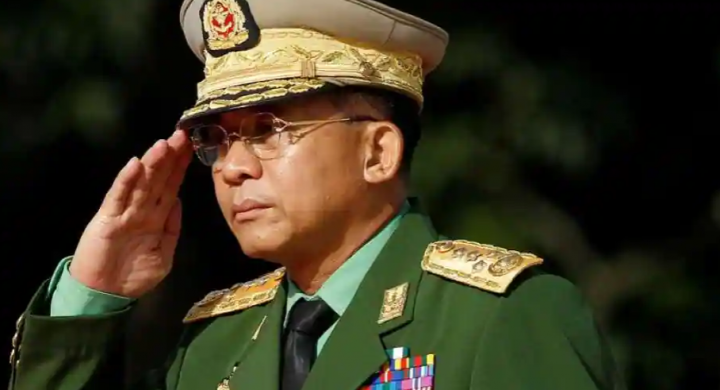 Pemimpin Junta Militer Myanmar, Min Aung Hlaing /Reuters