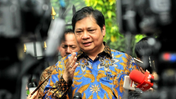 Airlangga Hartanto, Ketua Umum DPP Fraksi Partai Golongan Karya (Golkar). (VOI/ Foto)