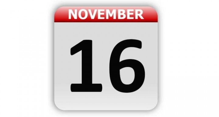 Berikut beberapa fakta dan peristiwa tercatat sejarah yang terjadi pada tanggal 16 November /scottwintersblog.com