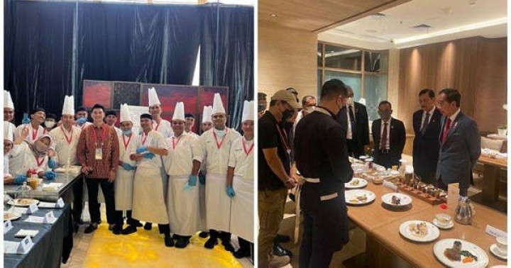  Chef Arnold Diminta Langsung Oleh Jokowi Menjadi Food Test di Gala Dinner KTT G20