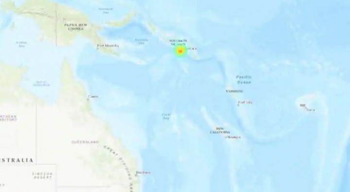 Dua gempa mengguncang Kepulauan Solomon, tidak ada peringatan tsunami