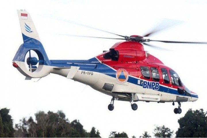 BNPB akan kerahkan helikopter untuk kirimkan bantuan logistik dan bantuan lainnya ke titik-titik Gempa Cianjur /sindonews.com