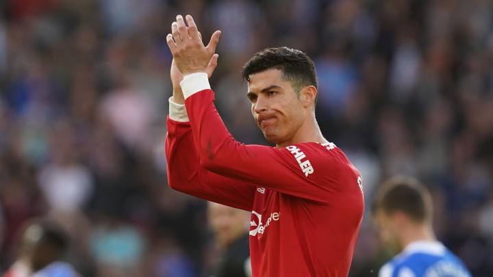 Potret Cristiano Ronaldo Legenda Hidup Manchester United yang Resmi Dikeluarkan (Sky News/Foto)