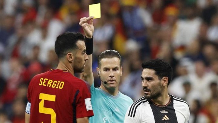 Laga Spanyol vs Jerman di Piala Dunia 2022 Qatar Berakhir Imbang. (CNN Indonesia/Foto)