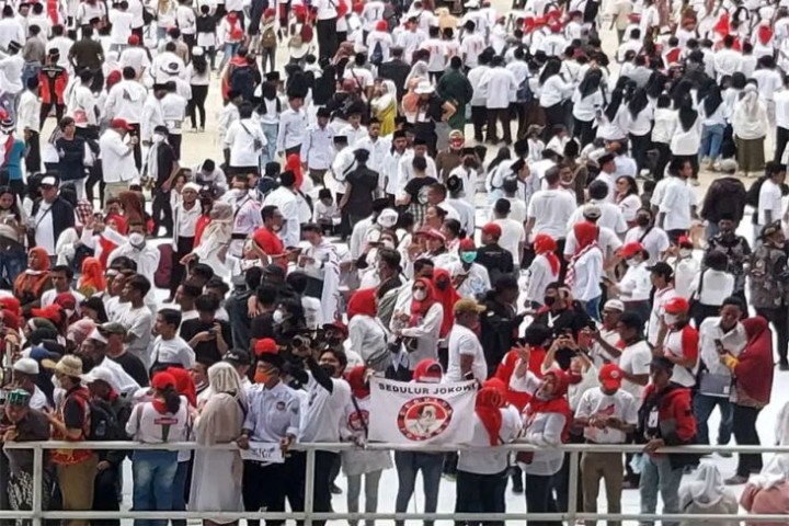 Politikus PDIP sindir Relawan Jokowi, Nusantara Bersatu yang menyelenggarakan acara di GBK /MPI