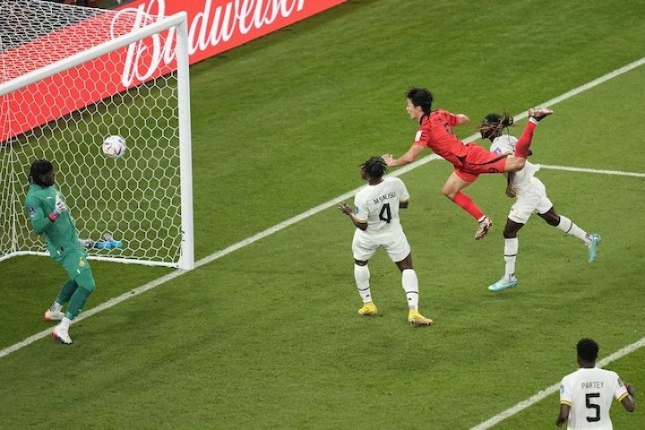 Potret Laga Kontra Korea Selatan dengan Ghana di Piala Dunia 2022. (Bola.net/Foto)