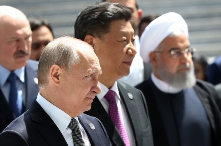 Presiden Rusia Vladimir Putin dan Presiden China Xi Jinping. Sumber: inilah.com