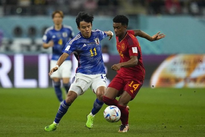 Potret Kontra Jepang dan Spanyol di Piala Dunia 2022 Qatar. (Bola.net/Foto)
