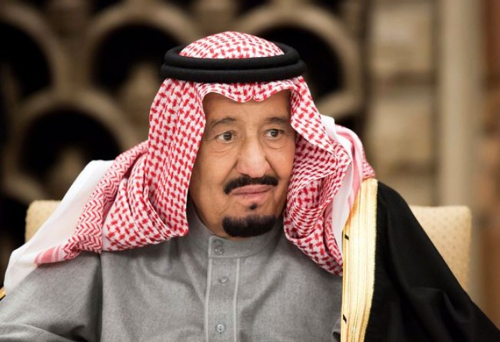 Potret King Salman. (Twitter)