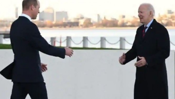 Pangeran William Bertemu Dengan Biden di Boston, Tebak Apa yang Mereka Bicarakan!