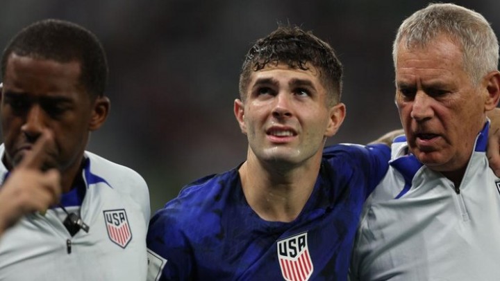 Potret Timnas Amerika Serikat yang Alami Cedera Selama Permainan Berlangsung di Piala Dunia Qatar 2022. (Okezone.com/Foto)