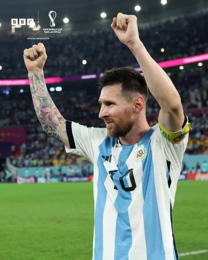 Potret La Pulga Alias Lionel Messi di Piala Dunia 2022 Qatar. (BBC Sport/Foto)