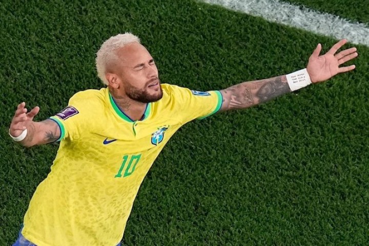 Neymar Jadi Pemain Terbaik Saat Brasil Kontra Kora Selatan di Babak 16 Besar Piala Dunia 2022. (Bola.net/Foto)