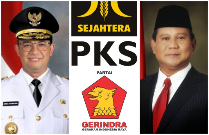 Ditengah isu Gerindra-PKS rujuk, Koalisi perubahan tawari Prabowo jadi wakil Anies 