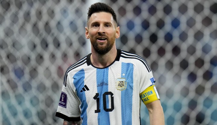 Potret Lionel Messi di Piala Dunai Qatar 2022 (Dok. Yahoo)