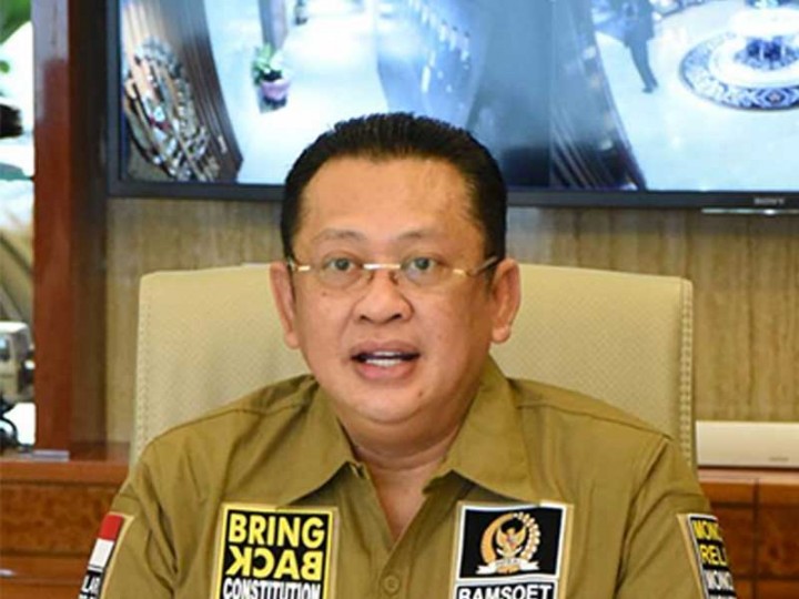 Ketua MPR RI Bambang Soesatyo. Sumber: Tribun