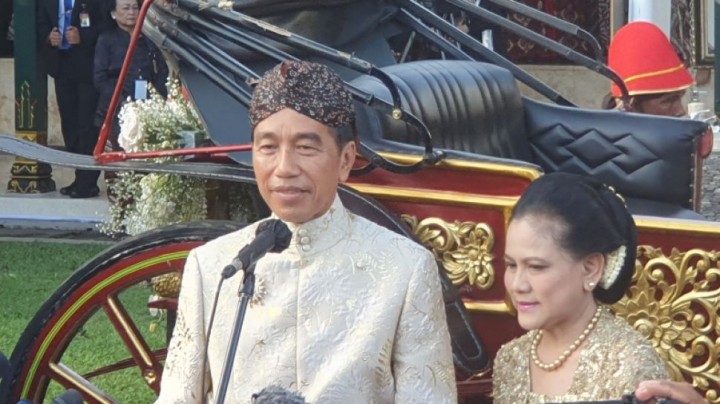  Ucapan Terimakasih Presiden Jokowi Pada Masyarakat Solo Atas Berlangsungnya Pernikahan Kaesang Pangarep