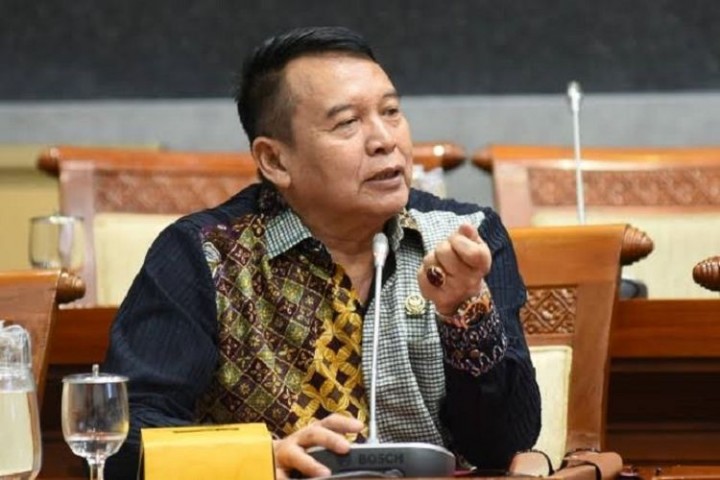 Politisi PDI Perjuangan, TB Hasanuddin. Sumber: kompas.com