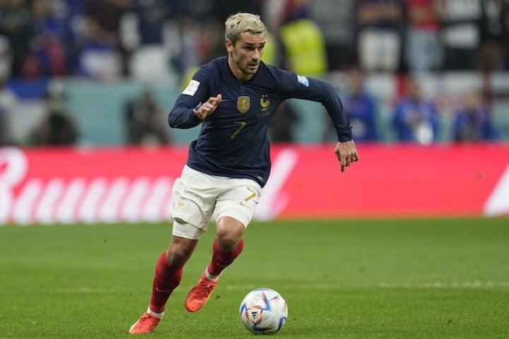 Potret Antoine Griezmann di Semifinal Piala Dunia 2022 Dini Hari Tadi Malam. (Twitter)