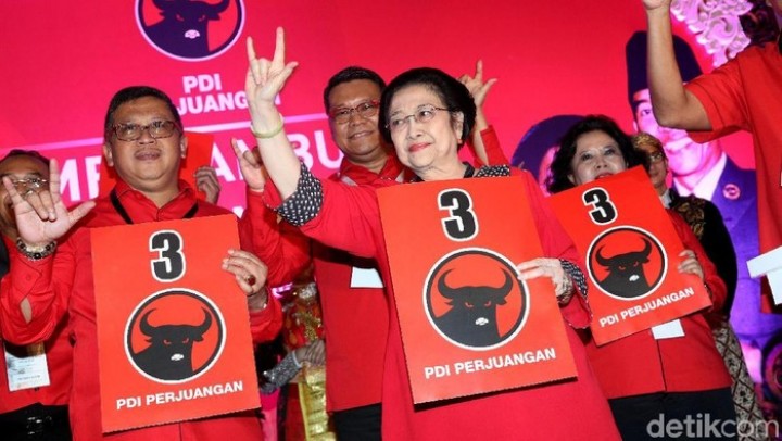 Intip Alasan PDIP Tetap Gunakan Nomor Urut 3 di Pemilu 2024