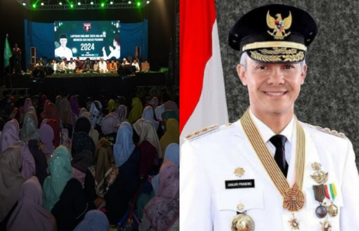 Sahabat ganjar (Saga) ajak masyarakat Riau berdoa bersama untuk kesuksesan Ganjar di Pilpres 2024
