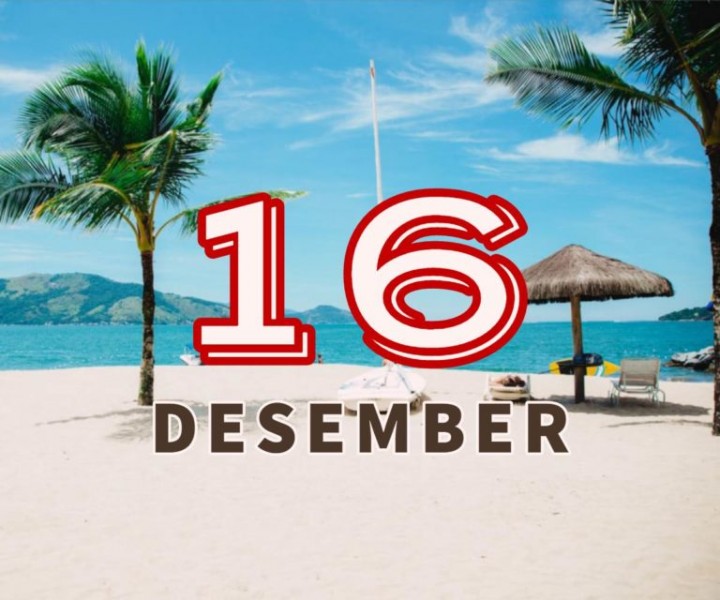 Berikut beberapa fakta dan peristiwa tercatat sejarah yang terjadi pada tanggal 16 Desember /diedit.com
