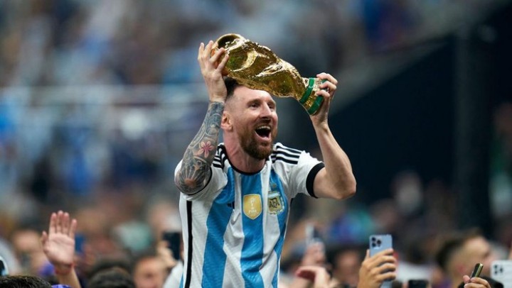 Potret La Pulga Alias Lionel Messi di Piala Dunia 2022 Qatar yang Berhasil Bawa Argentina Menangkam Trophy World Cup (BBC Sport/Foto)