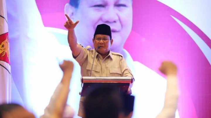 Ketum Gerindra Prabowo Subianto. Sumber: suara.com