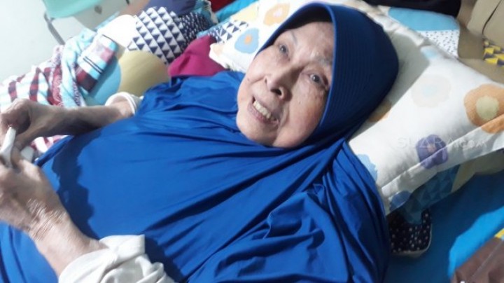 Potret Aminah Cendrakasih Sebelum Wafat. (Suara.com/Foto)