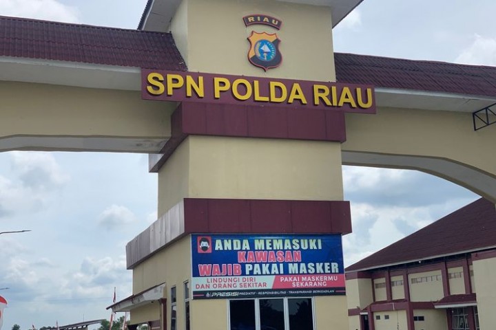 Potret SPN Polda Riau yang Menjadi Lokasi Penikaman Antar Polisi. (Kompas.com/Foto)