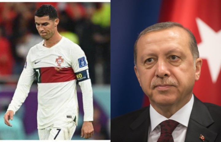 Presiden Turki Erdogan sebut Ronaldi jadi korban politik di Piala Dunia 2022 karena dukung kemerdekaan Palestina 