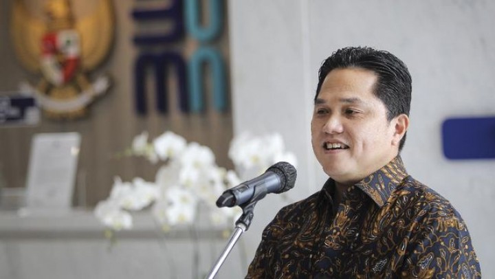 Menteri BUMN Erick Thohir. Sumber: CNN Indonesia