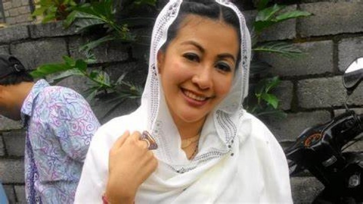 Potret Wanita Emas yang mengaku Dielecehkan oleh Ketua KPU. (Tribunnews.com/Foto)