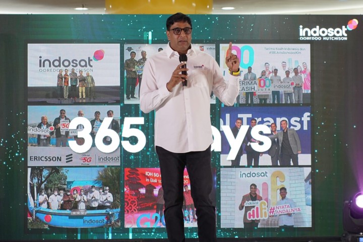 President Director and CEO Indosat Ooredoo Hutchison, Vikram Sinha