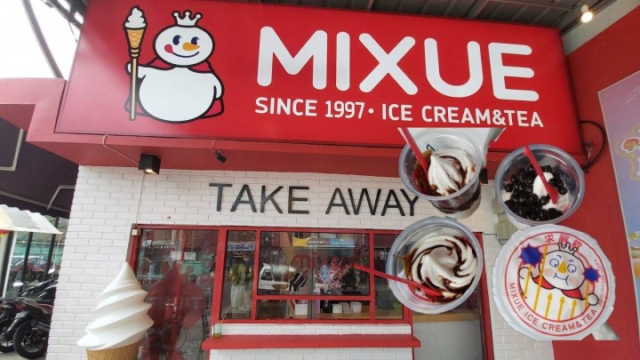 Potret Kedai Ice Cream & Tea Mixue. (Brisbane.com/Foto)