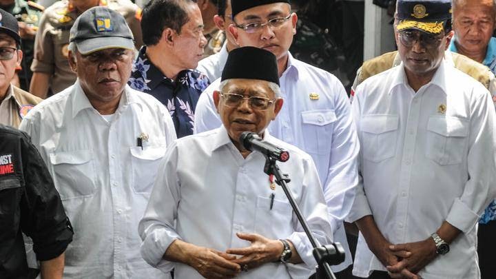 Bendera Partai Ummat Dikibarkan di Mesjid, Ma'ruf Amin: Tak Baik untuk Keutuhan Jamaah 