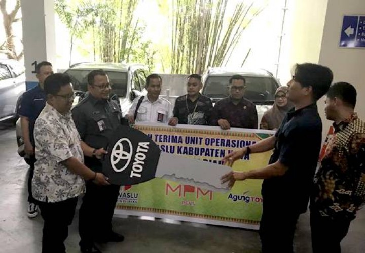 Bawaslu Kabupaten Kota di Riau Dapat Mobil Dinas Operasional Dari Bawaslu RI